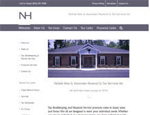 Tablet Screenshot of nicholshess.com